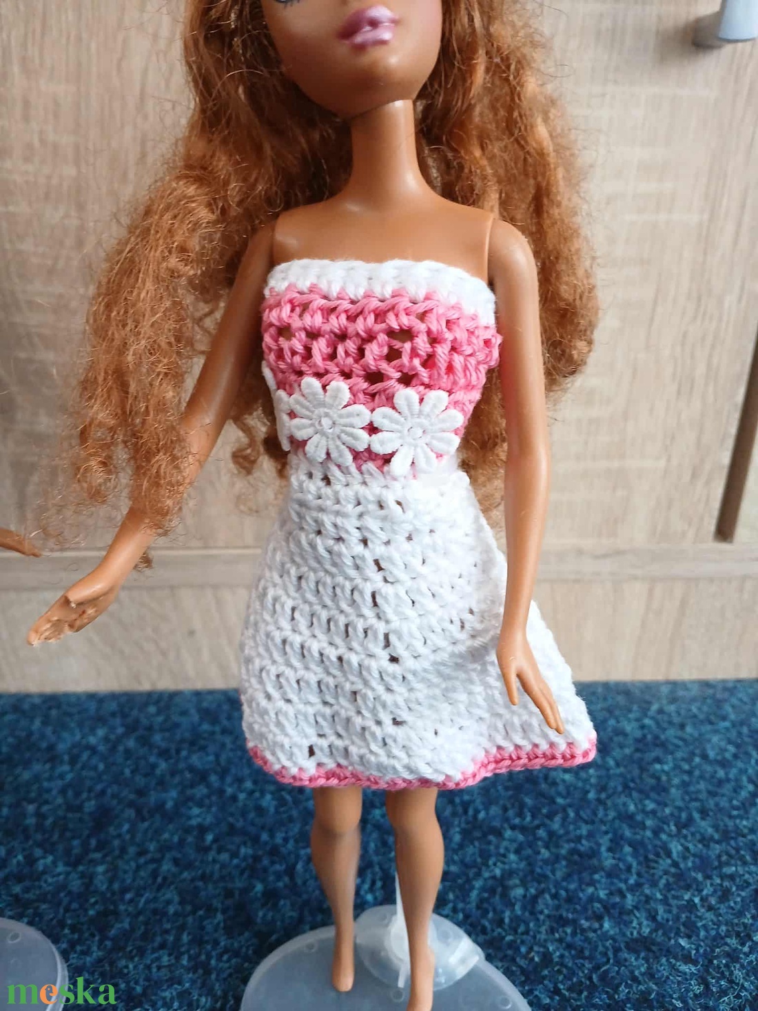 Horgolt Barbie ruhák. 2 db egy csomagban.  - játék & sport - baba & babaház - barbie ruhák - Meska.hu