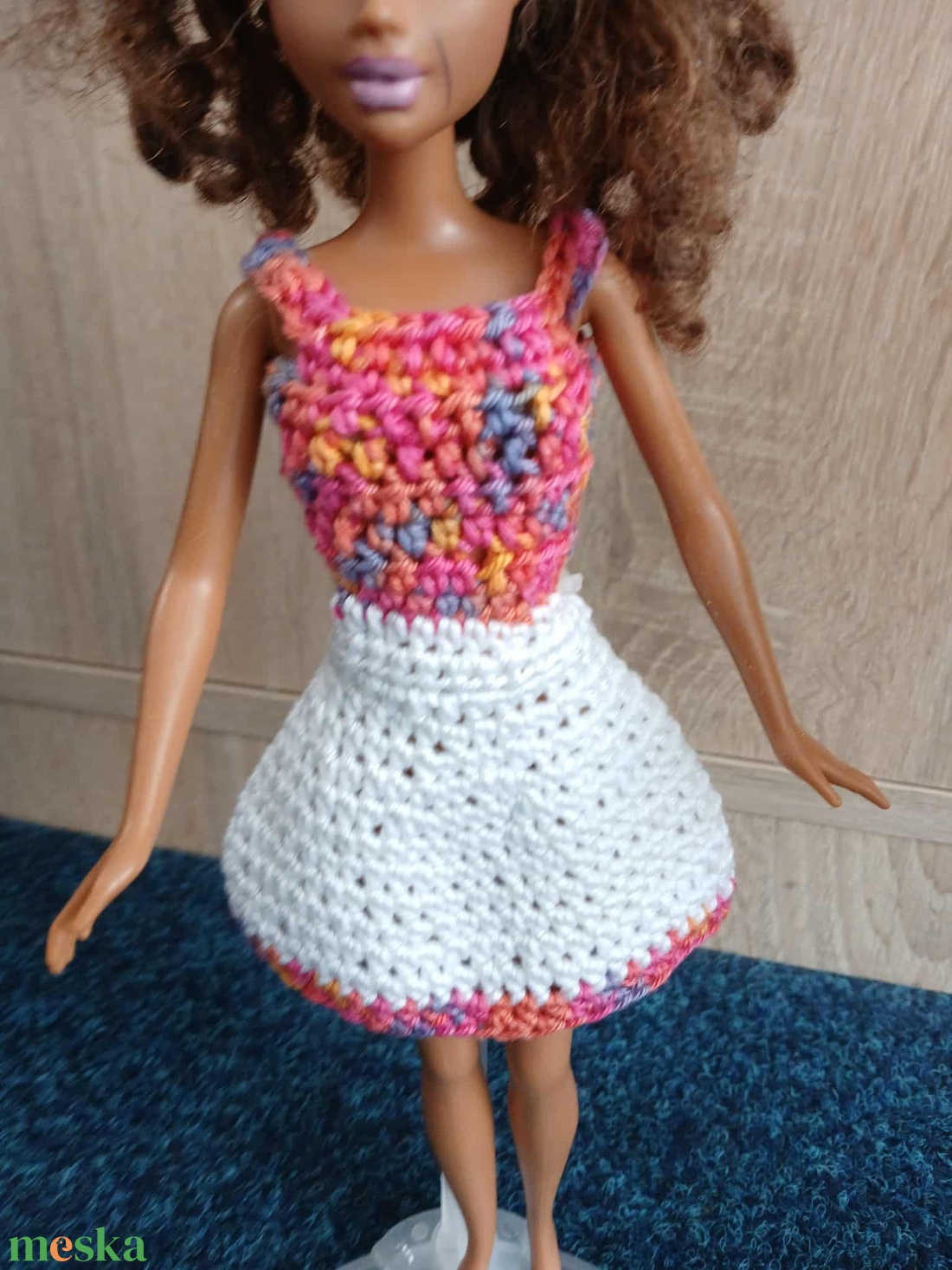 Horgolt Barbie ruhák. 2 db egy csomagban.  - játék & sport - baba & babaház - barbie ruhák - Meska.hu