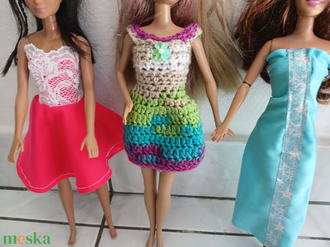 Barbie típusú babára babaruha csomag. Új! (7) - játék & sport - baba & babaház - barbie ruhák - Meska.hu