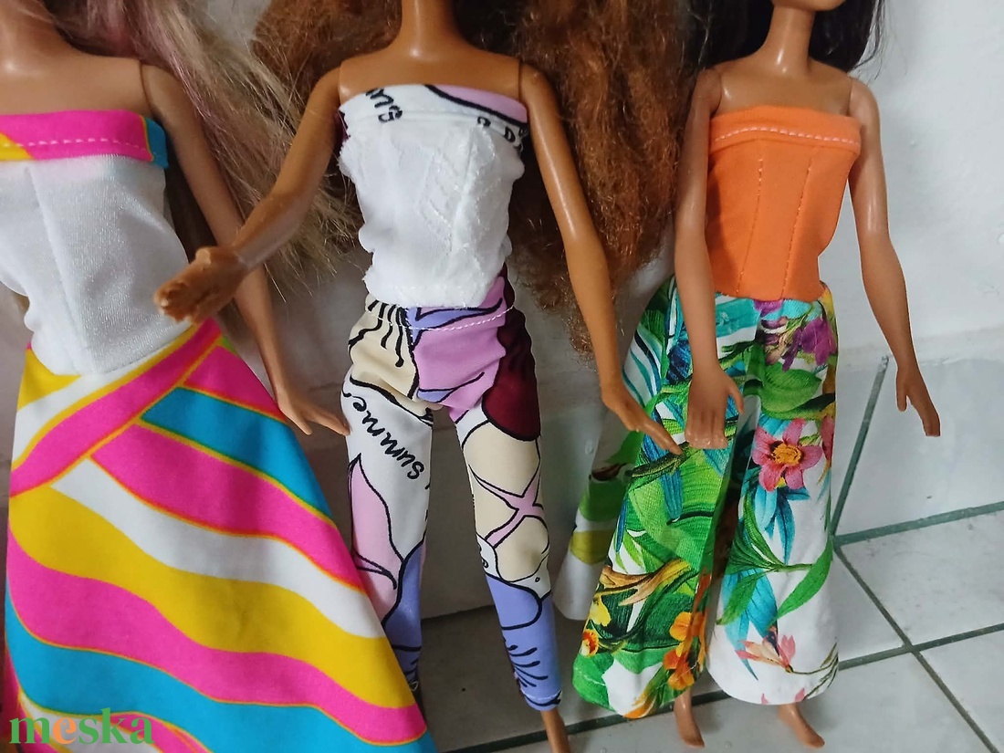 4 db gyönyörű Barbie ruha. (9) - játék & sport - baba & babaház - barbie ruhák - Meska.hu