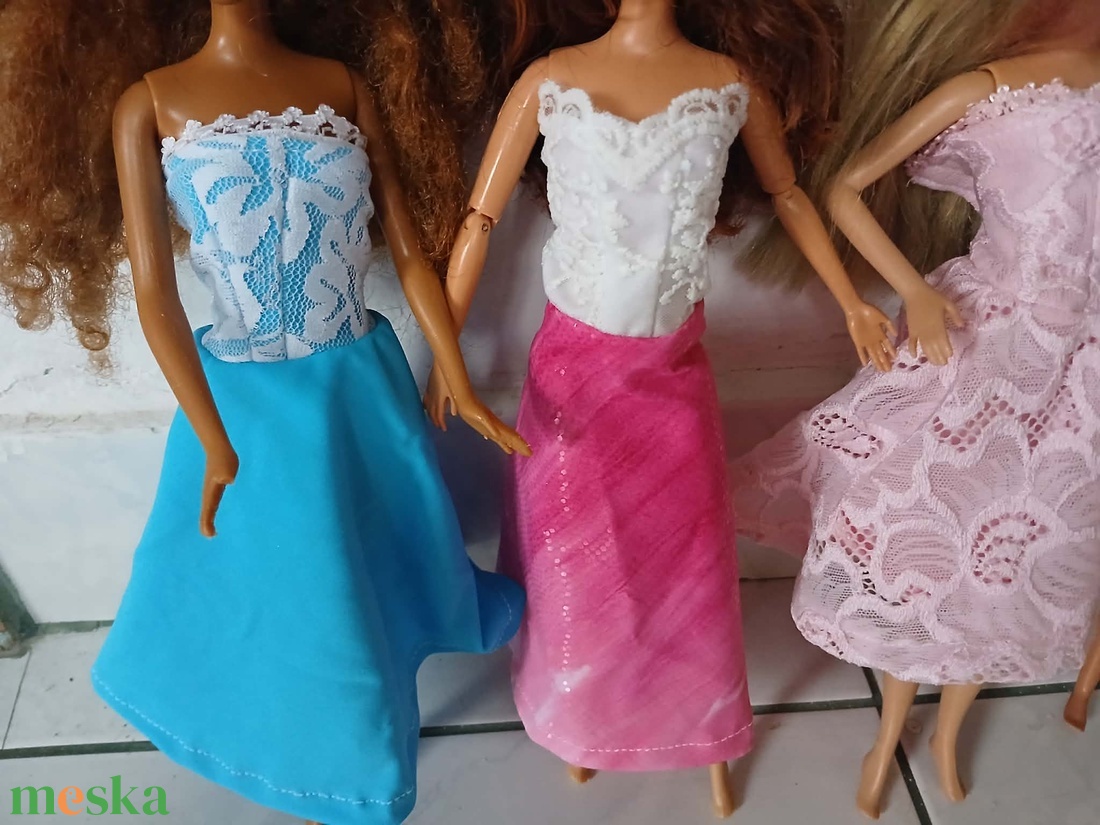 4 db gyönyörű Barbie ruha. (8) - játék & sport - baba & babaház - barbie ruhák - Meska.hu