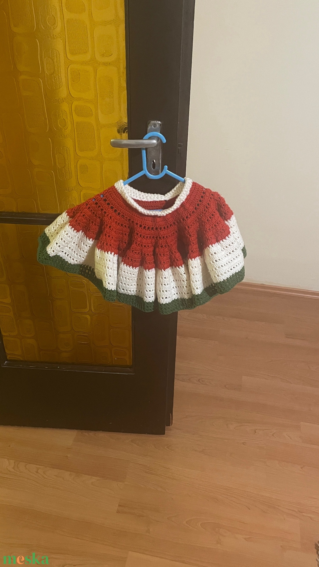 Nemzeti színű kislány szoknya - ruha & divat - babaruha & gyerekruha - szoknya - Meska.hu