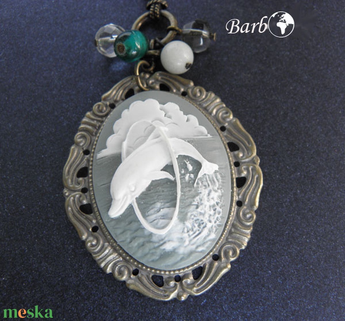 Csobbanás - kámea medálos nyaklánc - ékszer - nyaklánc - cameo nyaklánc - Meska.hu Csobbanás - kámea medálos nyaklánc - ékszer - nyaklánc - cameo nyaklánc - Meska.hu