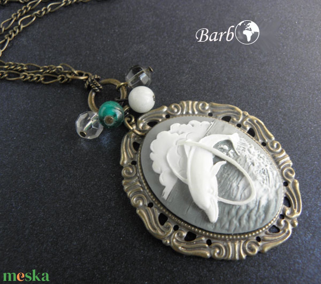 Csobbanás - kámea medálos nyaklánc - ékszer - nyaklánc - cameo nyaklánc - Meska.hu Csobbanás - kámea medálos nyaklánc - ékszer - nyaklánc - cameo nyaklánc - Meska.hu