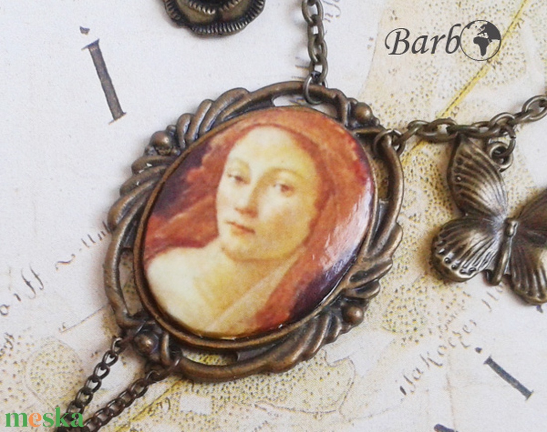 Milady - antik bronz nyaklánc - ékszer - nyaklánc - cameo nyaklánc - Meska.hu Milady - antik bronz nyaklánc - ékszer - nyaklánc - cameo nyaklánc - Meska.hu