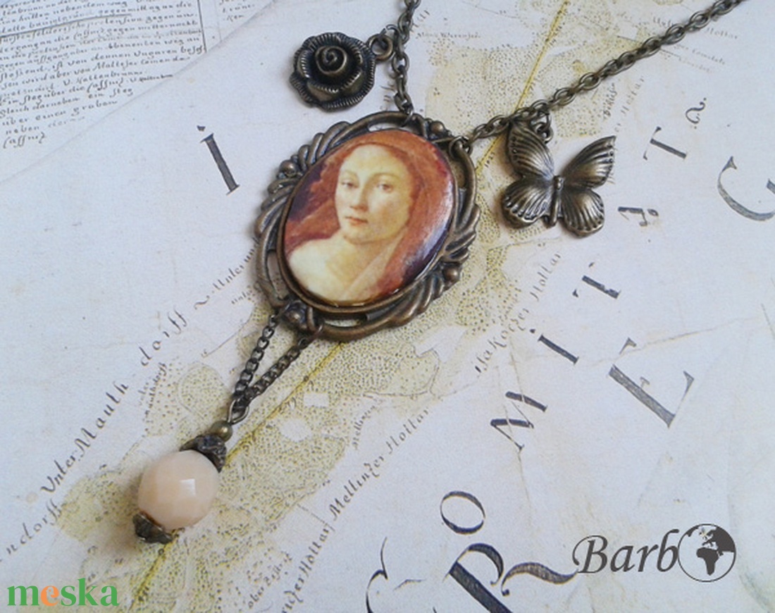 Milady - antik bronz nyaklánc - ékszer - nyaklánc - cameo nyaklánc - Meska.hu Milady - antik bronz nyaklánc - ékszer - nyaklánc - cameo nyaklánc - Meska.hu