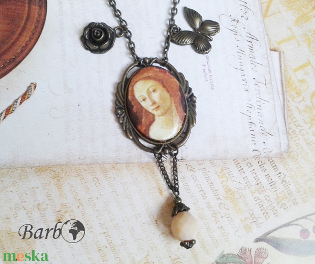 Milady - antik bronz nyaklánc - ékszer - nyaklánc - cameo nyaklánc - Meska.hu Milady - antik bronz nyaklánc - ékszer - nyaklánc - cameo nyaklánc - Meska.hu