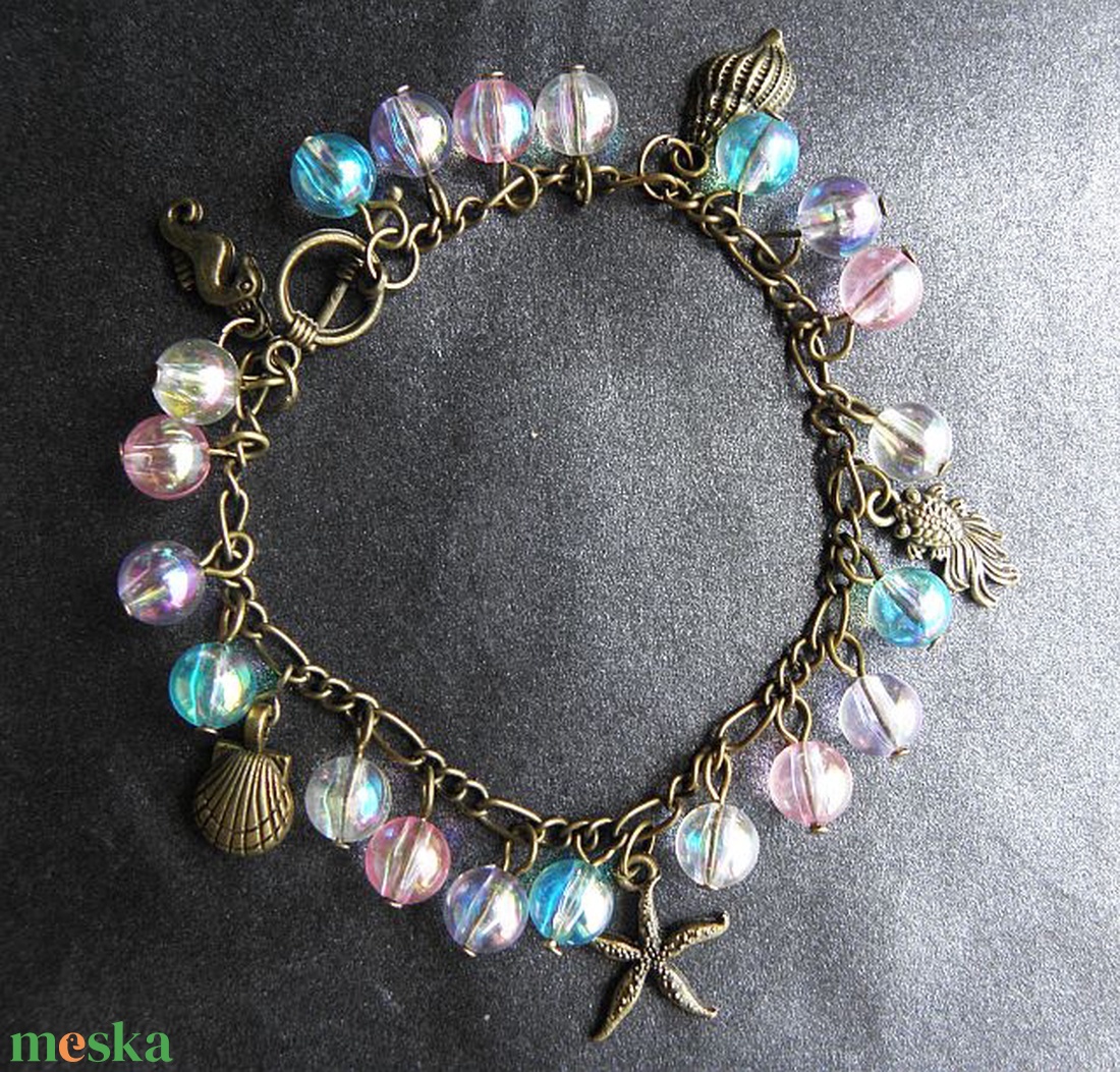 Buborékok - karkötő - ékszer - karkötő - charm karkötő - Meska.hu