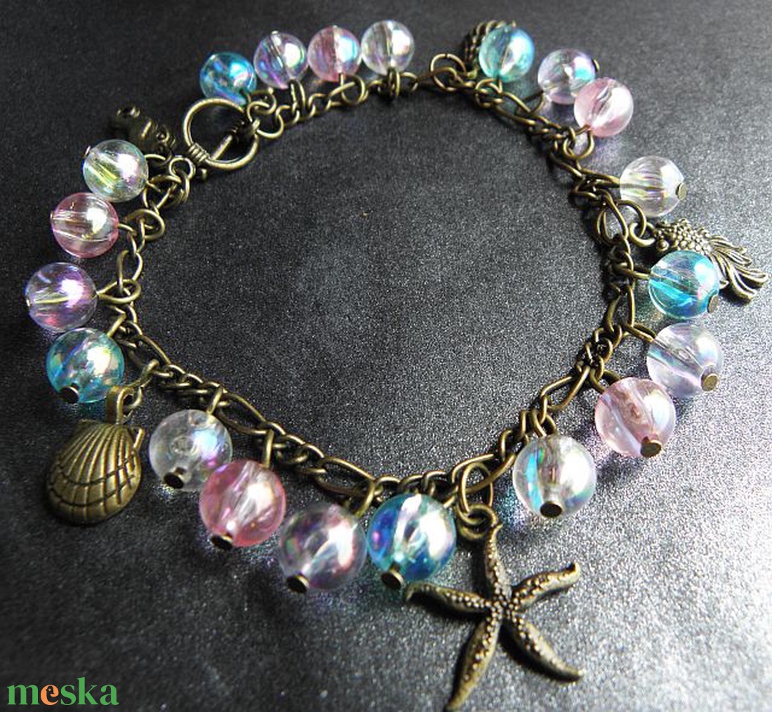 Buborékok - karkötő - ékszer - karkötő - charm karkötő - Meska.hu