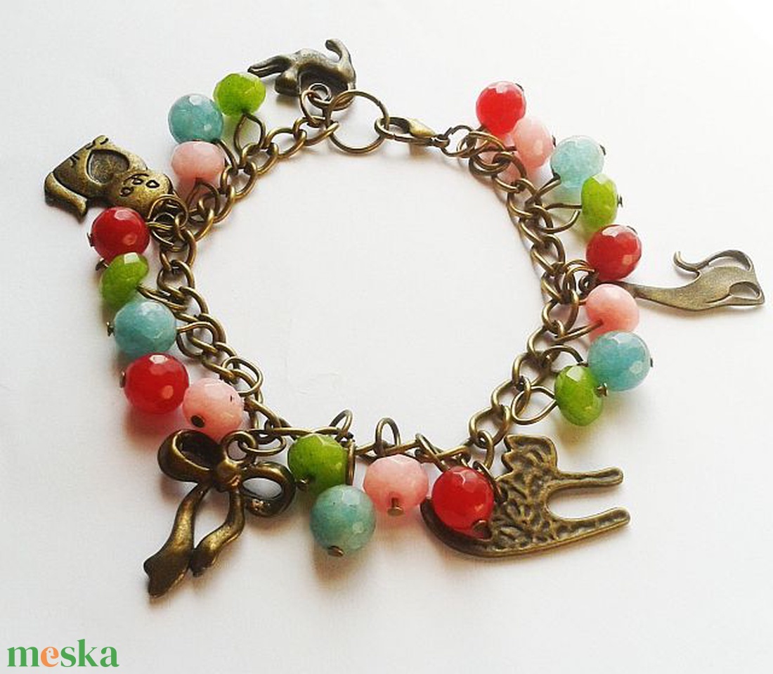 Macskamánia - karkötő - ékszer - karkötő - charm karkötő - Meska.hu Macskamánia - karkötő - ékszer - karkötő - charm karkötő - Meska.hu