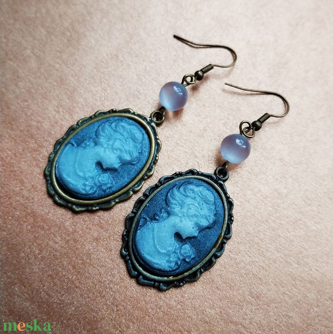 Baronesse - fülbevaló - ékszer - fülbevaló - lógó fülbevaló - Meska.hu