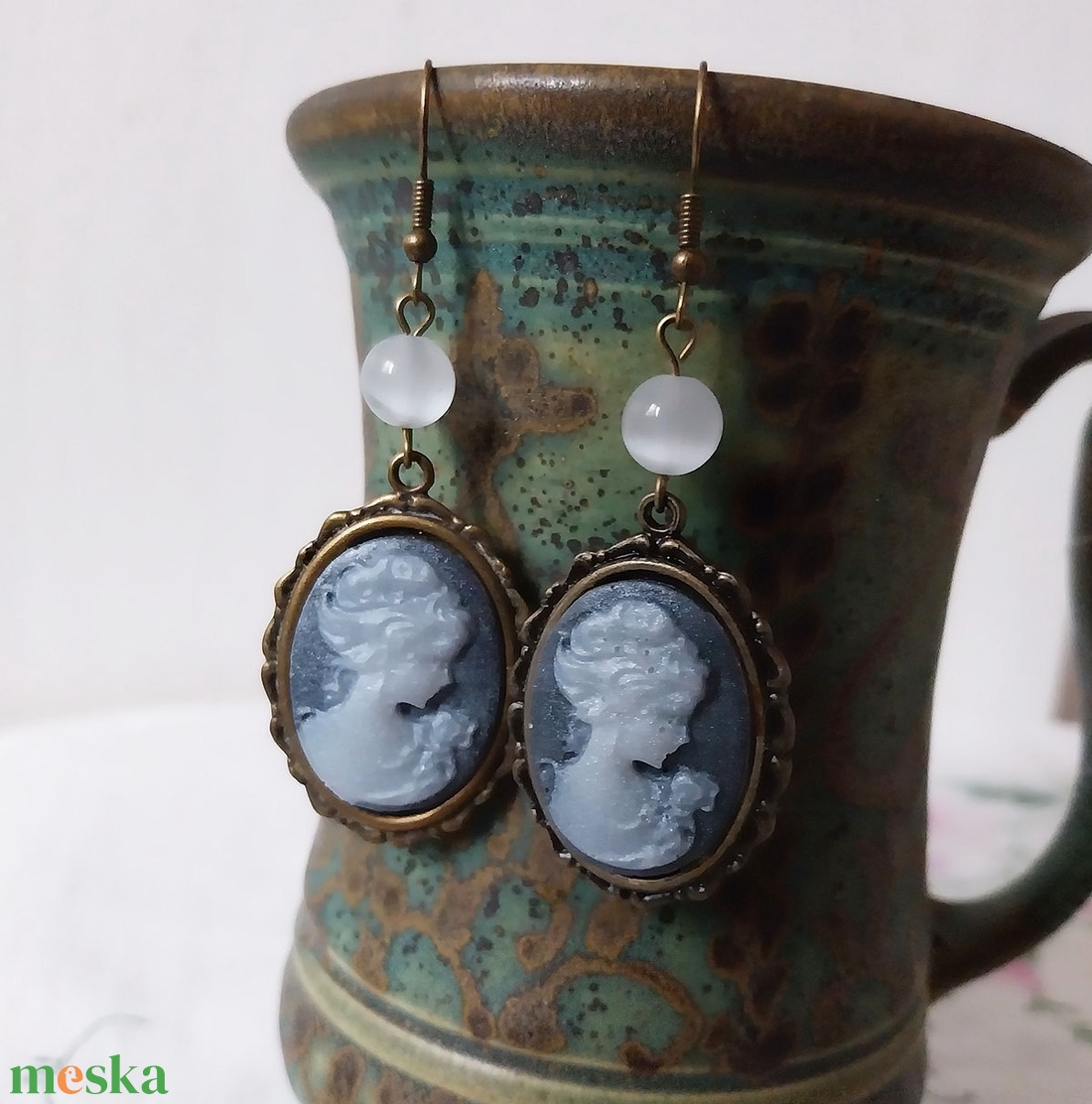 Baronesse - fülbevaló - ékszer - fülbevaló - lógó fülbevaló - Meska.hu