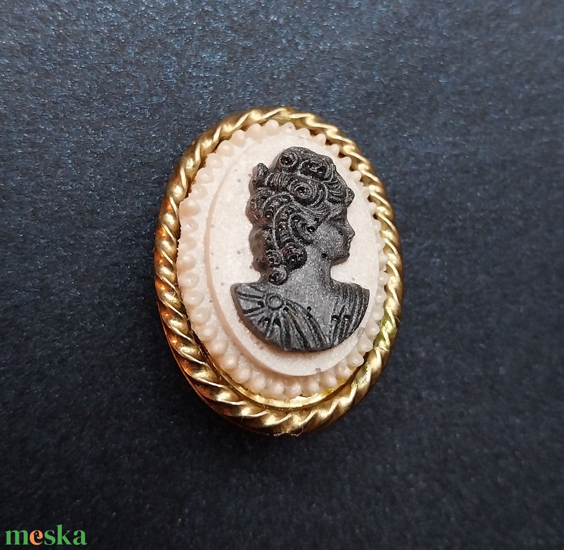 Antik stílusú fülklipsz - ékszer - fülbevaló - klipsz - Meska.hu