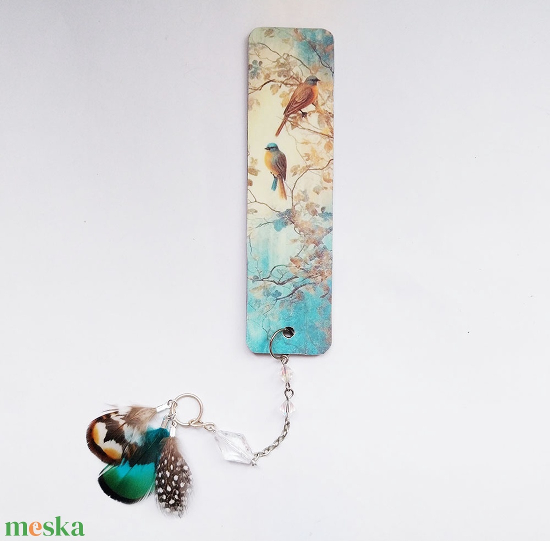 Énekesmadaras könyvjelző - könyv & zene - könyvjelző - Meska.hu