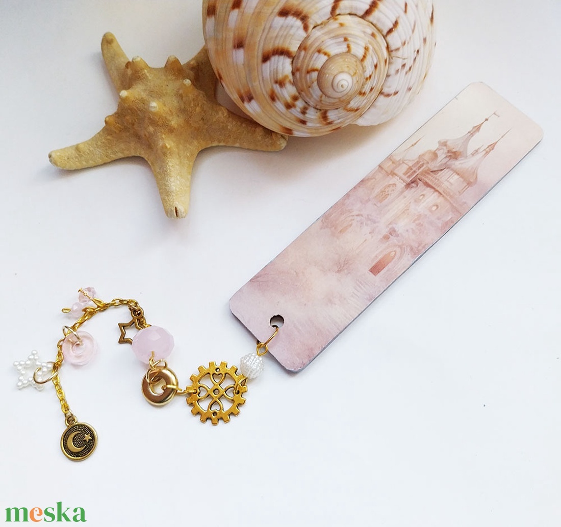 Mesekastély könyvjelző - könyv & zene - könyvjelző - Meska.hu