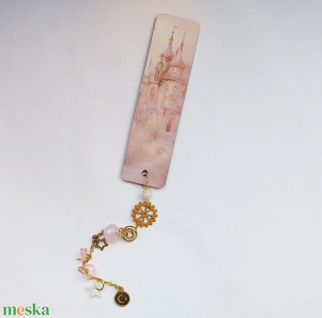 Mesekastély könyvjelző - könyv & zene - könyvjelző - Meska.hu