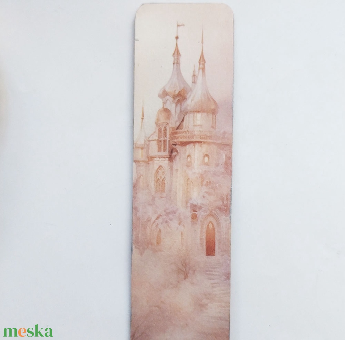 Mesekastély könyvjelző - könyv & zene - könyvjelző - Meska.hu