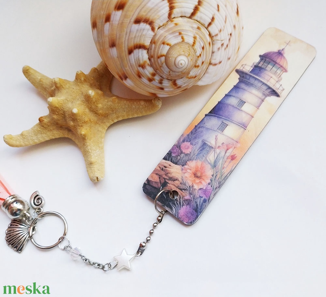 Világítótorony könyvjelző - könyv & zene - könyvjelző - Meska.hu