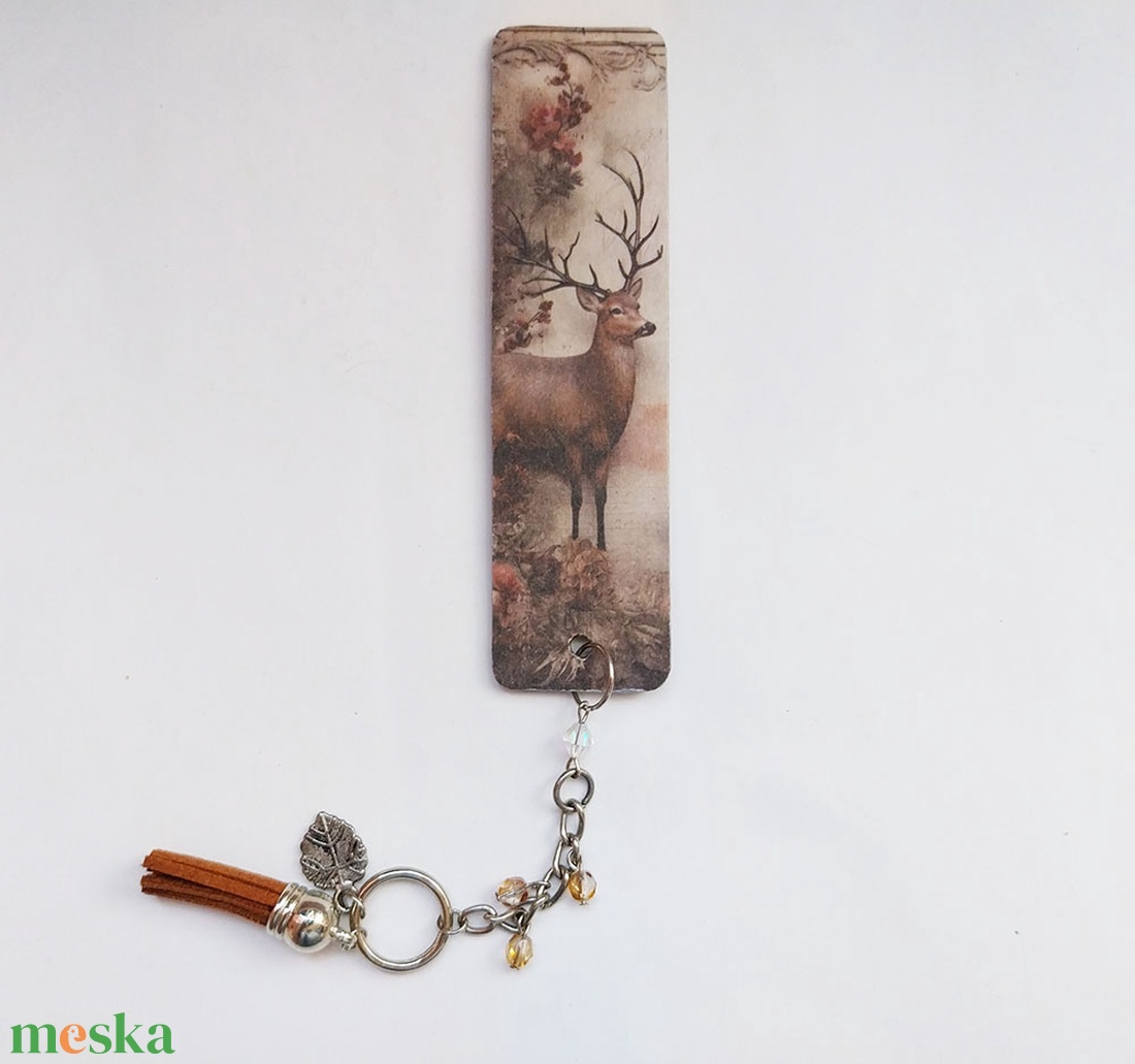 Szarvasos könyvjelző - könyv & zene - könyvjelző - Meska.hu