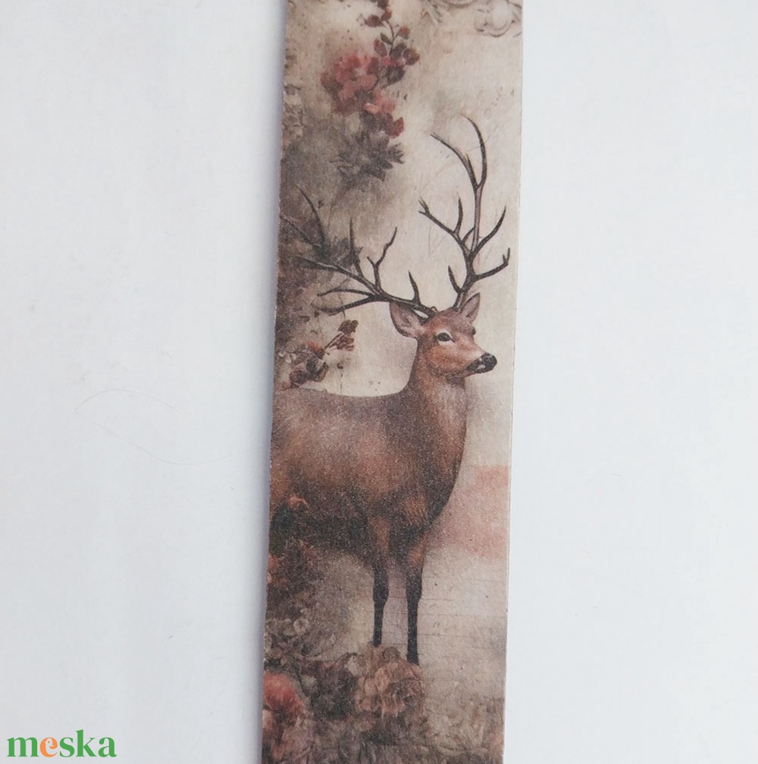 Szarvasos könyvjelző - könyv & zene - könyvjelző - Meska.hu