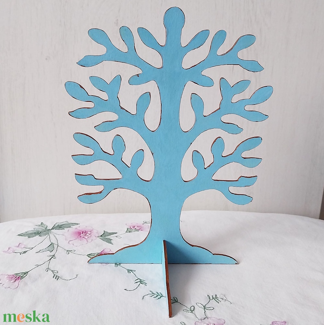 Fülbevaló-tartó fa - ékszer - ékszertartó - ékszertartó állvány - Meska.hu