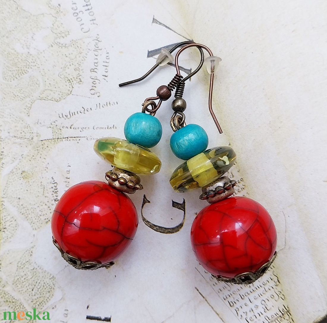 Retró Lady - nyaklánc - ékszer - nyaklánc - medálos nyaklánc - Meska.hu