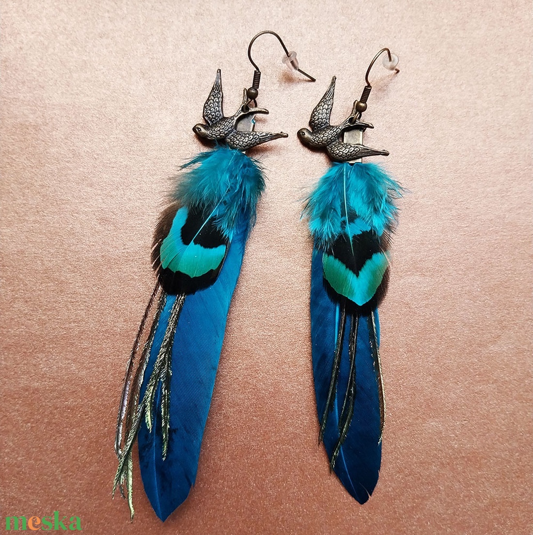 Tavaszi Szél - fülbevaló  - ékszer - fülbevaló - lógó fülbevaló - Meska.hu