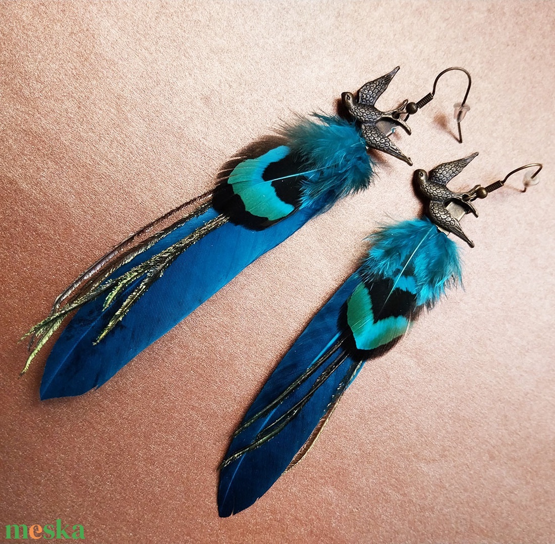 Tavaszi Szél - fülbevaló  - ékszer - fülbevaló - lógó fülbevaló - Meska.hu