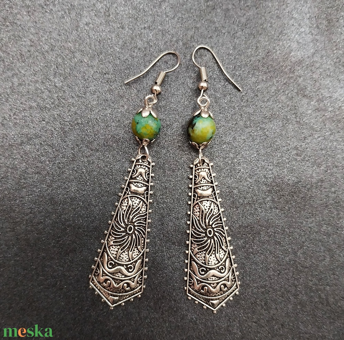 Fontana - fülbevaló - ékszer - fülbevaló - lógó fülbevaló - Meska.hu