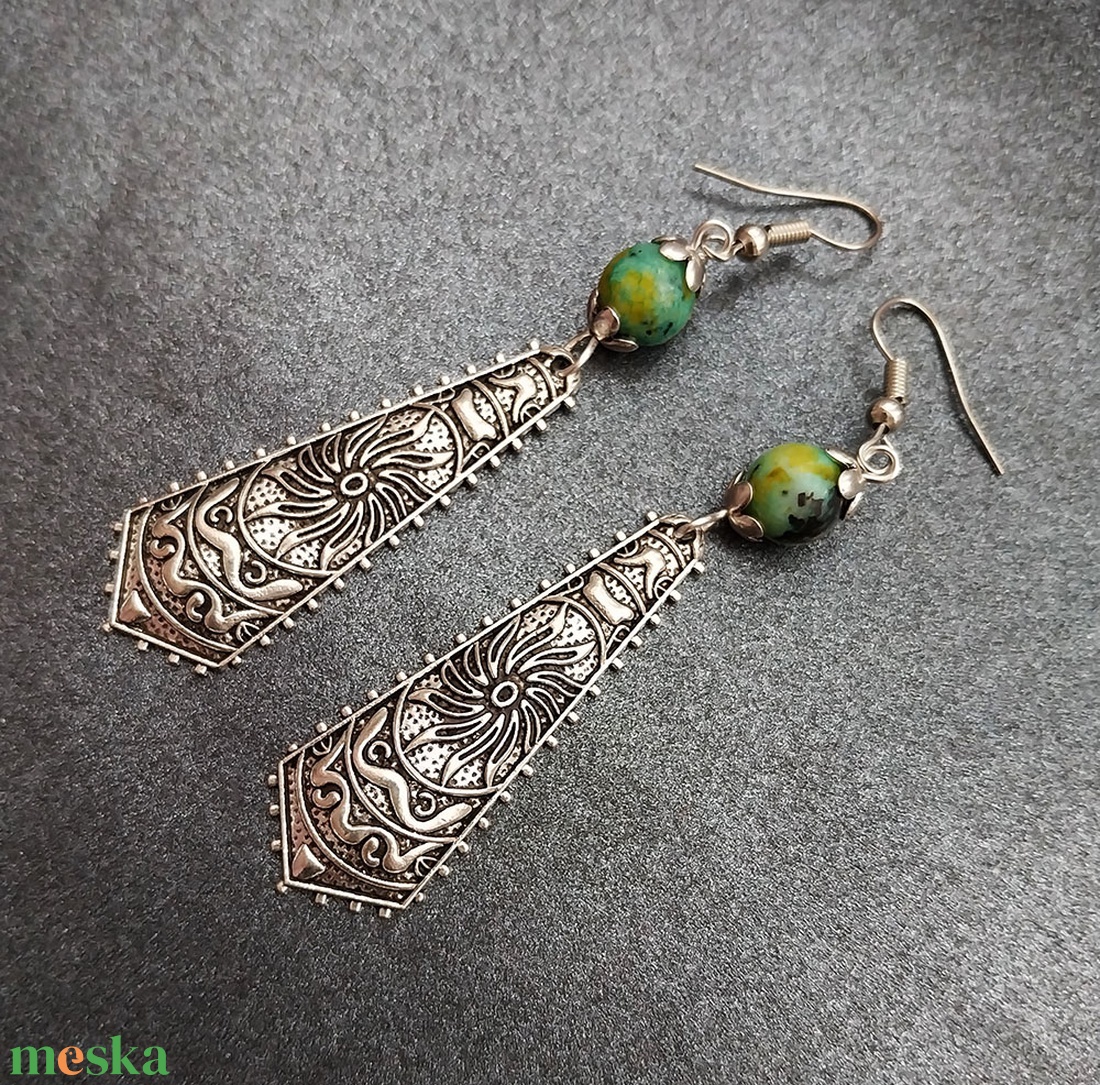 Fontana - fülbevaló - ékszer - fülbevaló - lógó fülbevaló - Meska.hu