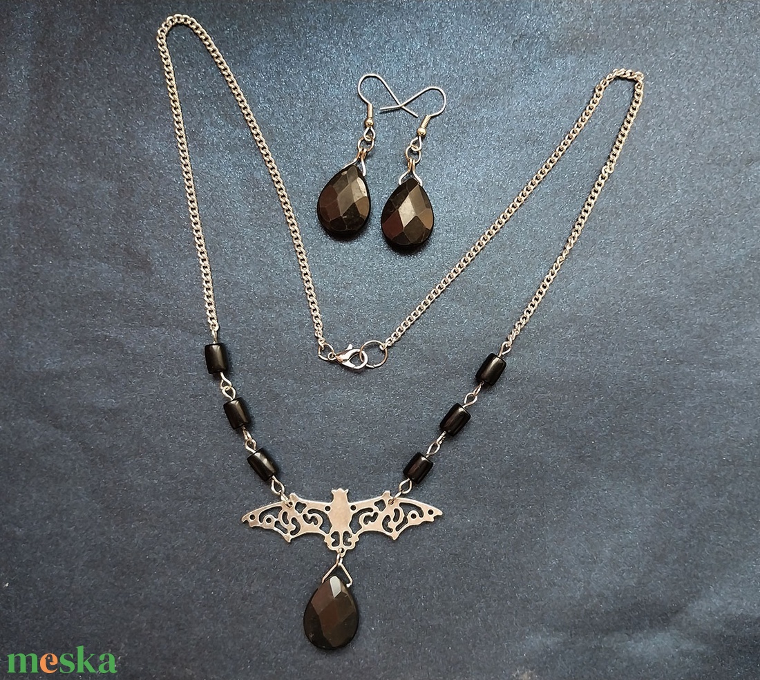 Drakula Menyasszonya - ékszerszett - ékszer - nyaklánc - medálos nyaklánc - Meska.hu