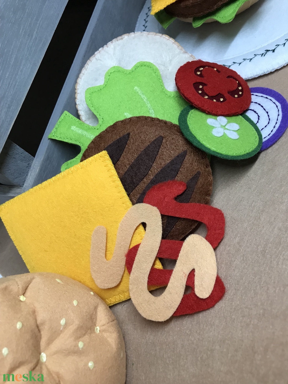 Hamburger készítő szett - játék & sport - szerepjáték - Meska.hu Hamburger készítő szett - játék & sport - szerepjáték - Meska.hu