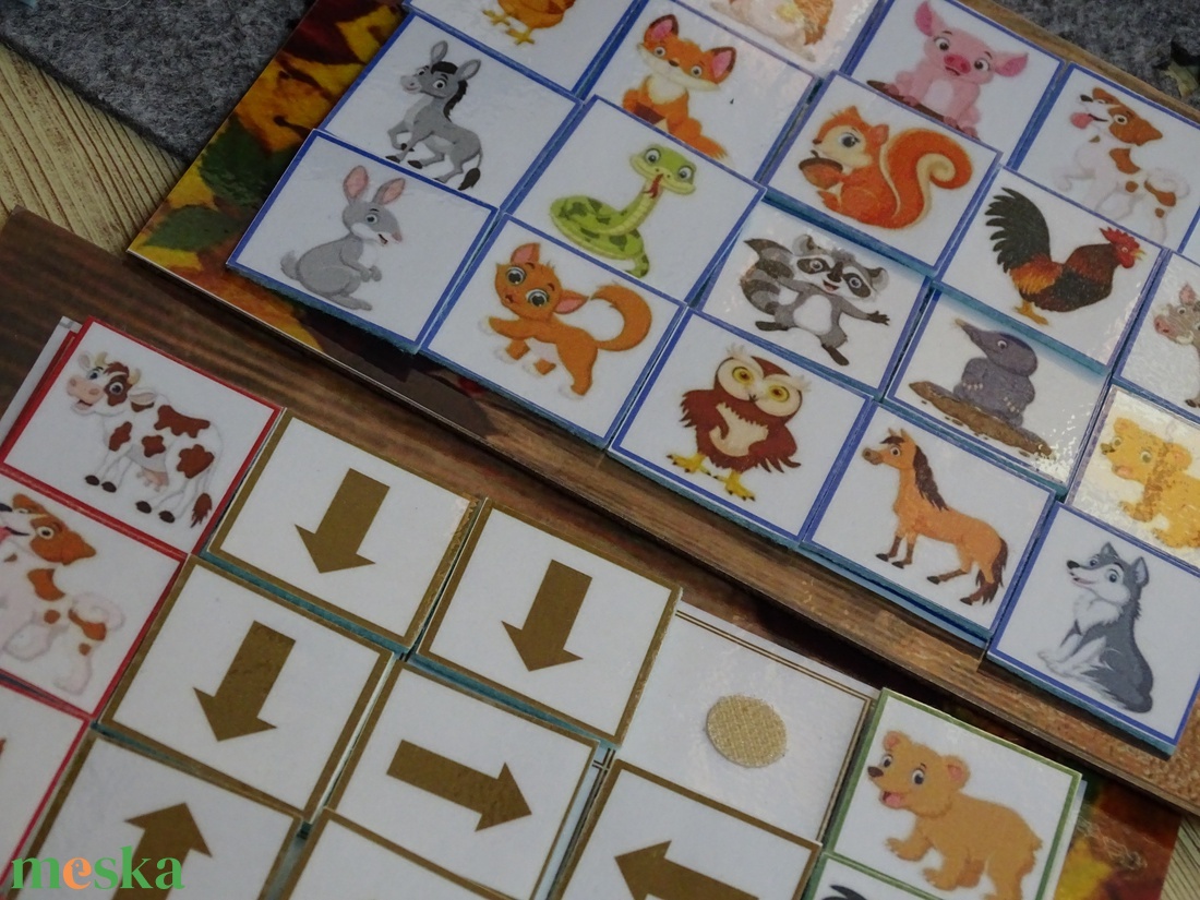 Ki a barátja? - Papyrságok - játék & sport - készségfejlesztő és logikai játék - oktató játékok - Meska.hu