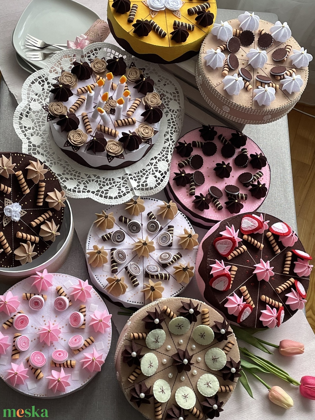 Filc ételek (habos epertorta) - játék & sport - szerepjáték - Meska.hu