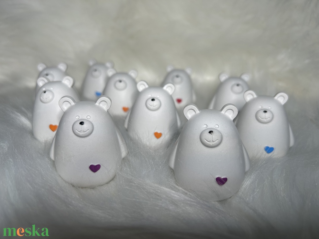 Apró szeretetmackók 10 db - otthon & életmód - dekoráció - dísztárgy - Meska.hu