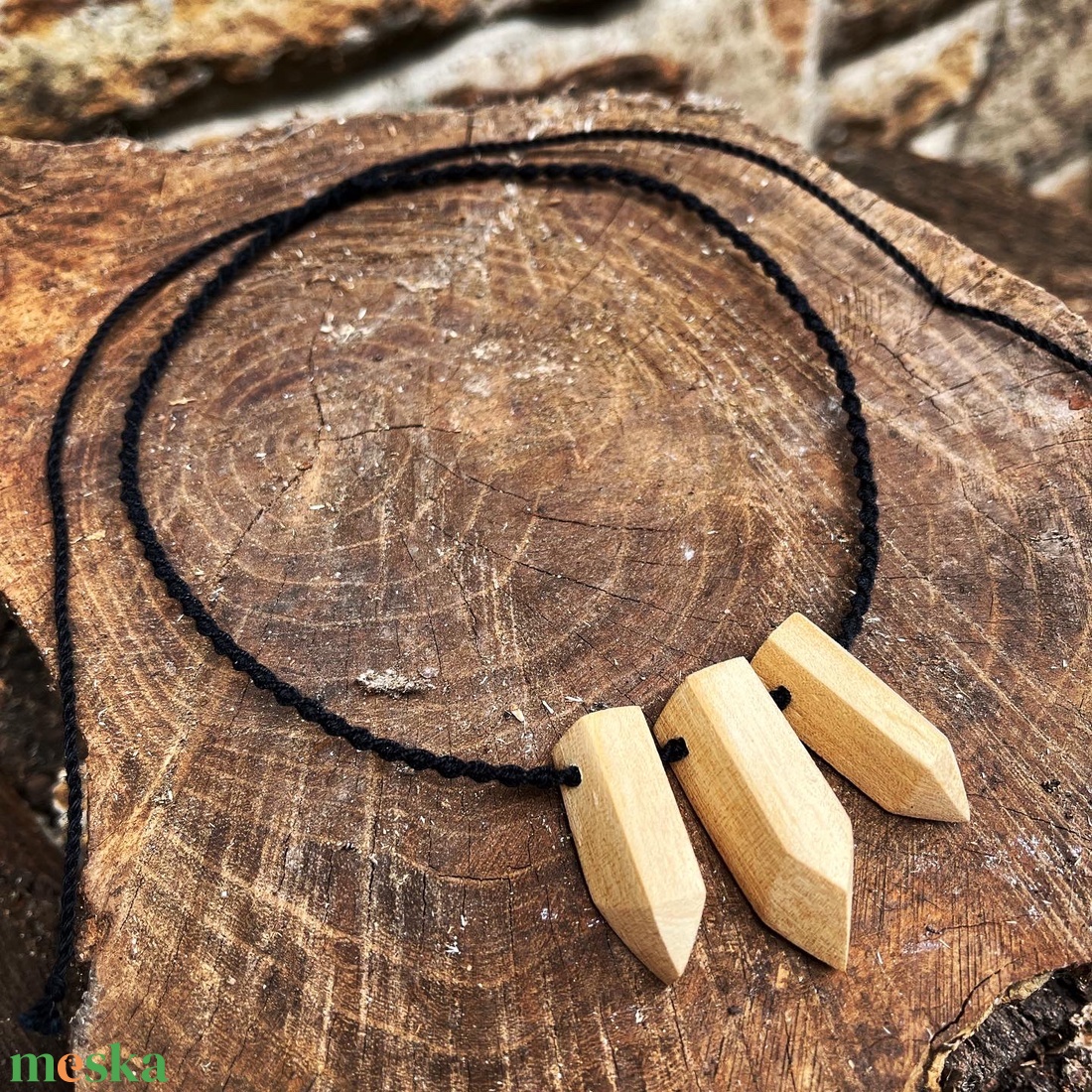 �Istennő palo santo nyaklánc - ékszer - nyaklánc - medálos nyaklánc - Meska.hu