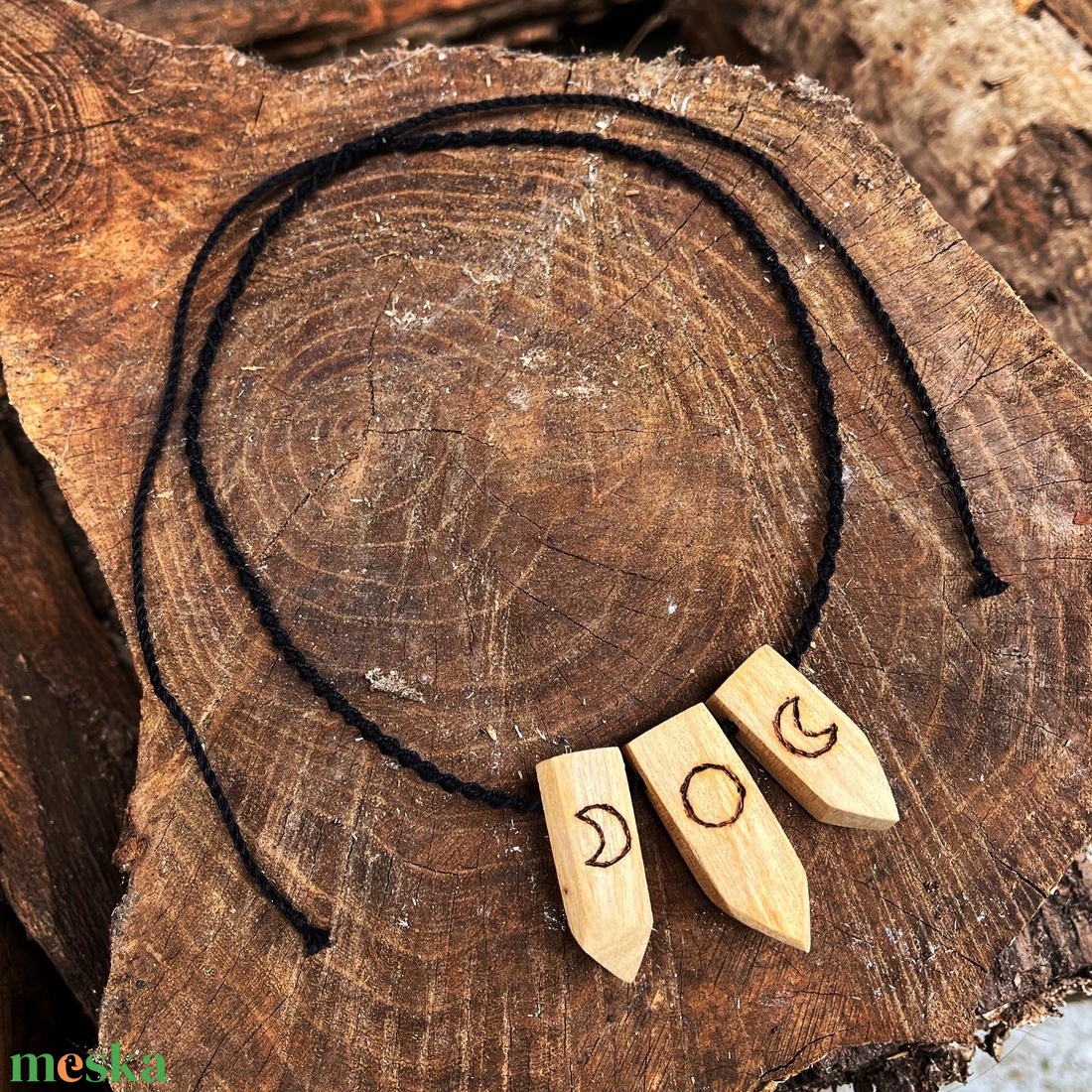 �Istennő palo santo nyaklánc - ékszer - nyaklánc - medálos nyaklánc - Meska.hu