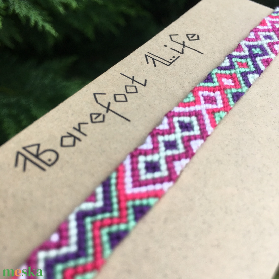 Boho csomózott bokalánc - ékszer - lábdísz és testékszer - bokalánc - Meska.hu Boho csomózott bokalánc - ékszer - lábdísz és testékszer - bokalánc - Meska.hu