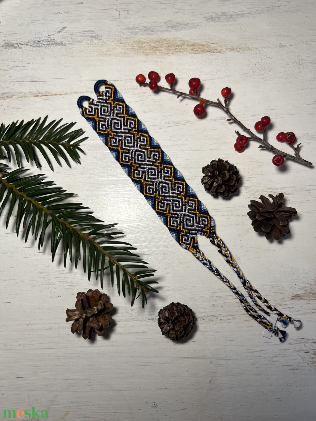 Kék spirál csomózott karkötő - ékszer - karkötő - fonott karkötő - Meska.hu Kék spirál csomózott karkötő - ékszer - karkötő - fonott karkötő - Meska.hu