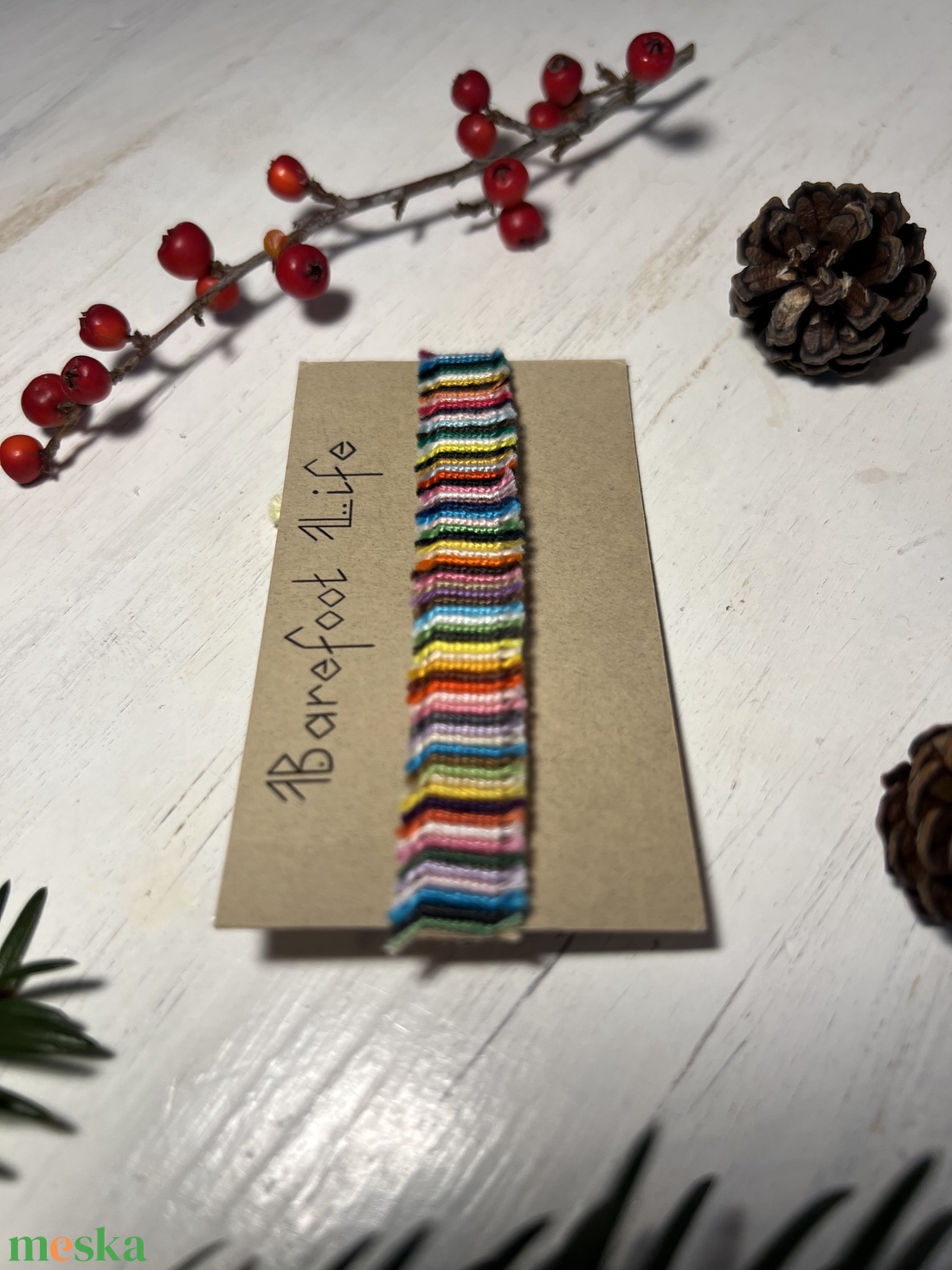 Boho zero waste csomózott karkötő - ékszer - karkötő - fonott karkötő - Meska.hu Boho zero waste csomózott karkötő - ékszer - karkötő - fonott karkötő - Meska.hu