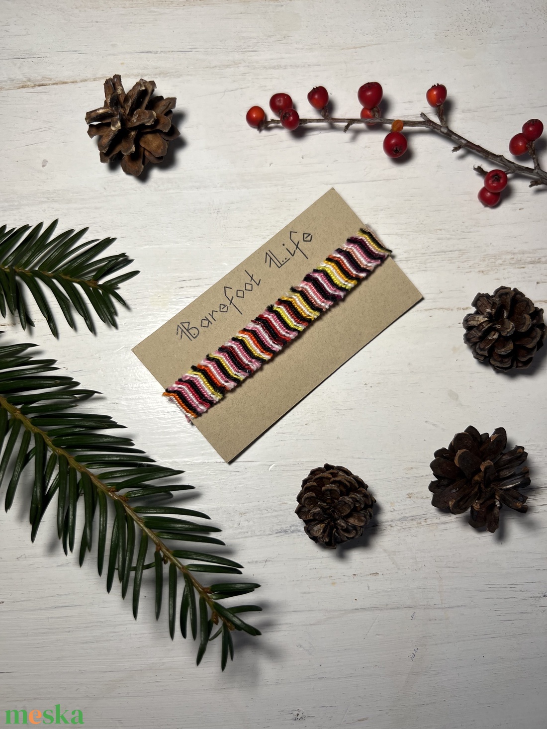 Boho zero waste csomózott karkötő - ékszer - karkötő - fonott karkötő - Meska.hu Boho zero waste csomózott karkötő - ékszer - karkötő - fonott karkötő - Meska.hu