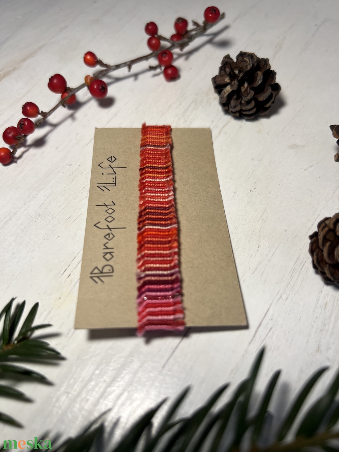 Boho zero waste csomózott karkötő - ékszer - karkötő - fonott karkötő - Meska.hu Boho zero waste csomózott karkötő - ékszer - karkötő - fonott karkötő - Meska.hu