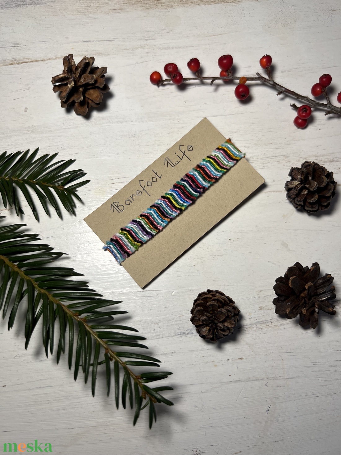 Boho zero waste csomózott karkötő - ékszer - karkötő - fonott karkötő - Meska.hu Boho zero waste csomózott karkötő - ékszer - karkötő - fonott karkötő - Meska.hu