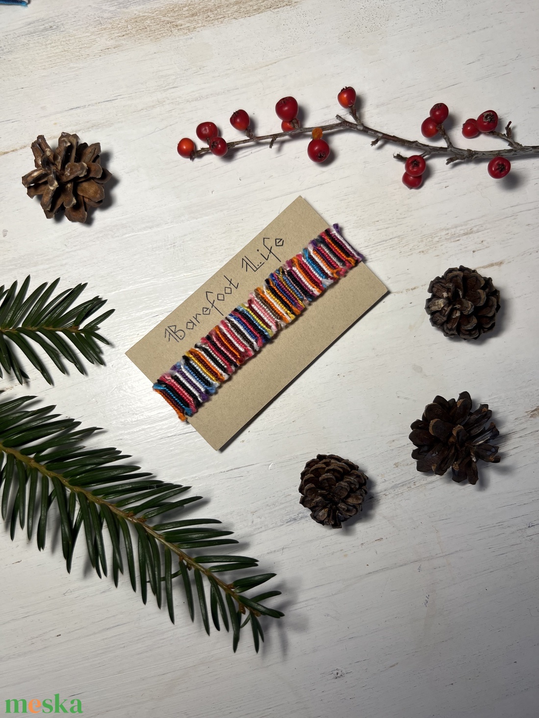 Boho zero waste csomózott karkötő - ékszer - karkötő - fonott karkötő - Meska.hu Boho zero waste csomózott karkötő - ékszer - karkötő - fonott karkötő - Meska.hu