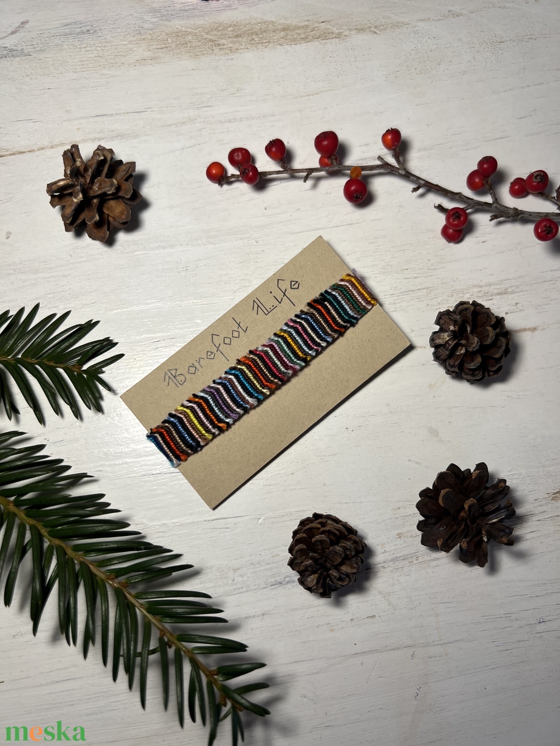 Boho zero waste csomózott karkötő - ékszer - karkötő - fonott karkötő - Meska.hu Boho zero waste csomózott karkötő - ékszer - karkötő - fonott karkötő - Meska.hu