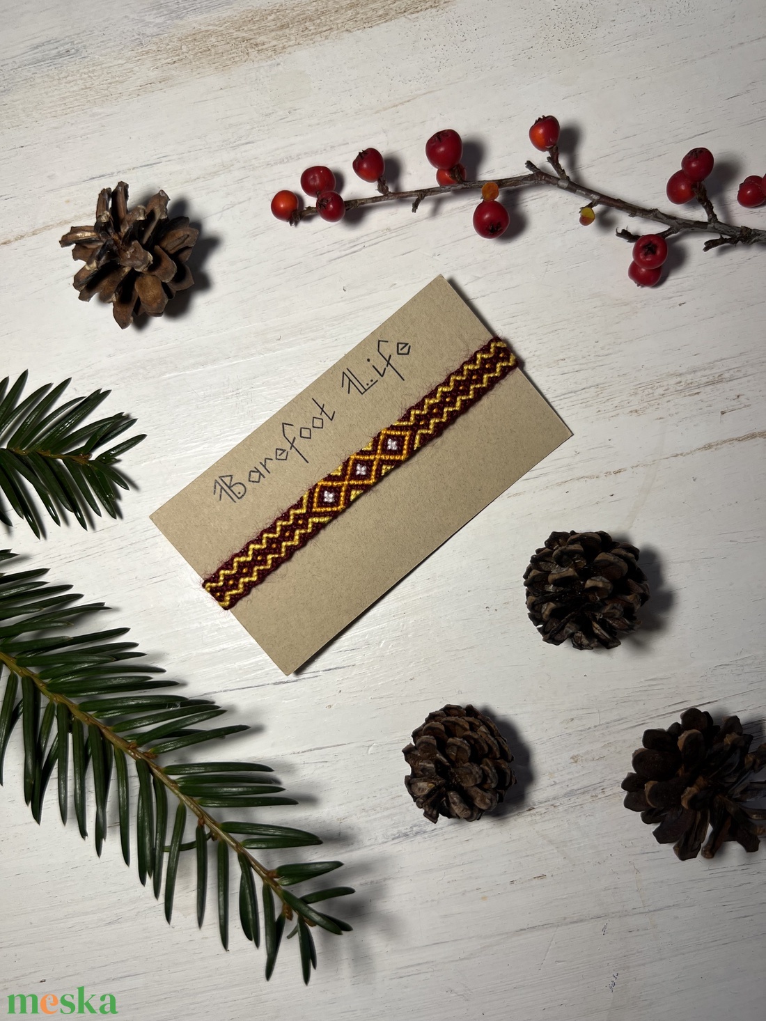 Törzsfőnök lánya csomózott karkötő - ékszer - karkötő - fonott karkötő - Meska.hu Törzsfőnök lánya csomózott karkötő - ékszer - karkötő - fonott karkötő - Meska.hu