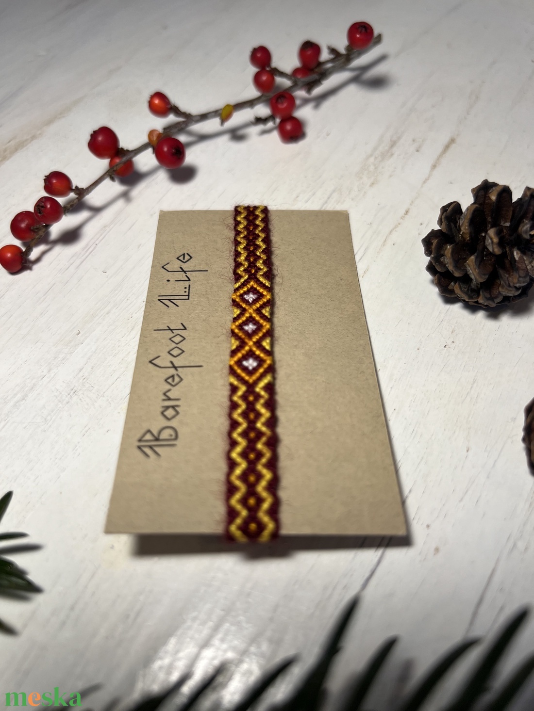 Törzsfőnök lánya csomózott karkötő - ékszer - karkötő - fonott karkötő - Meska.hu Törzsfőnök lánya csomózott karkötő - ékszer - karkötő - fonott karkötő - Meska.hu