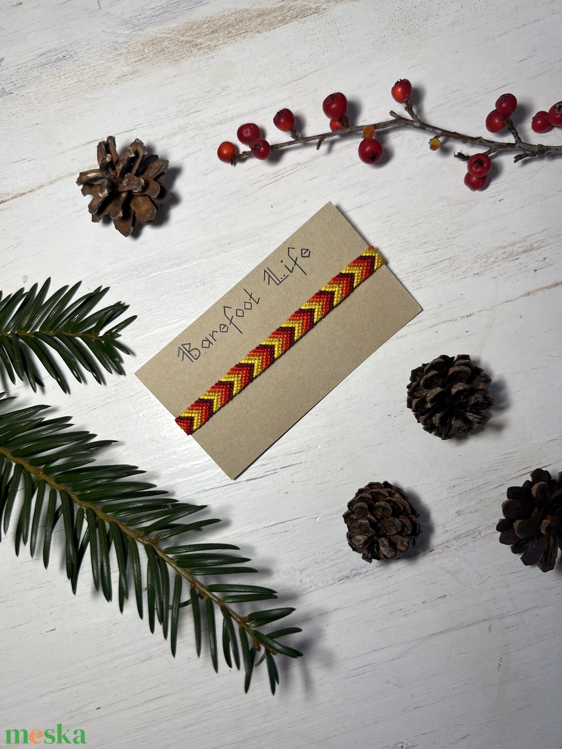 Meleg nyári nap csomózott karkötő - ékszer - karkötő - fonott karkötő - Meska.hu Meleg nyári nap csomózott karkötő - ékszer - karkötő - fonott karkötő - Meska.hu