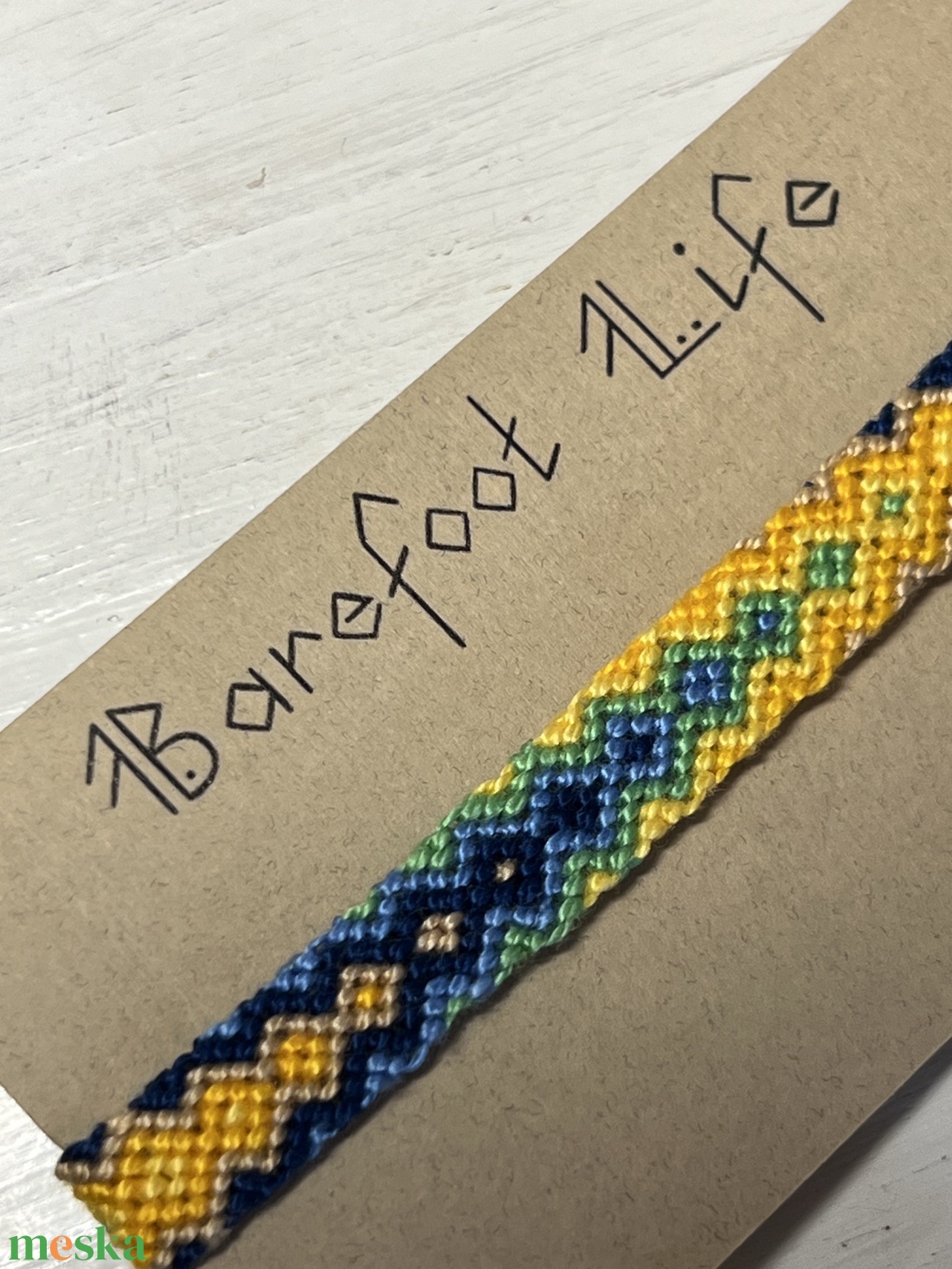 Napsütötte égbolt csomózott karkötő - ékszer - karkötő - fonott karkötő - Meska.hu Napsütötte égbolt csomózott karkötő - ékszer - karkötő - fonott karkötő - Meska.hu