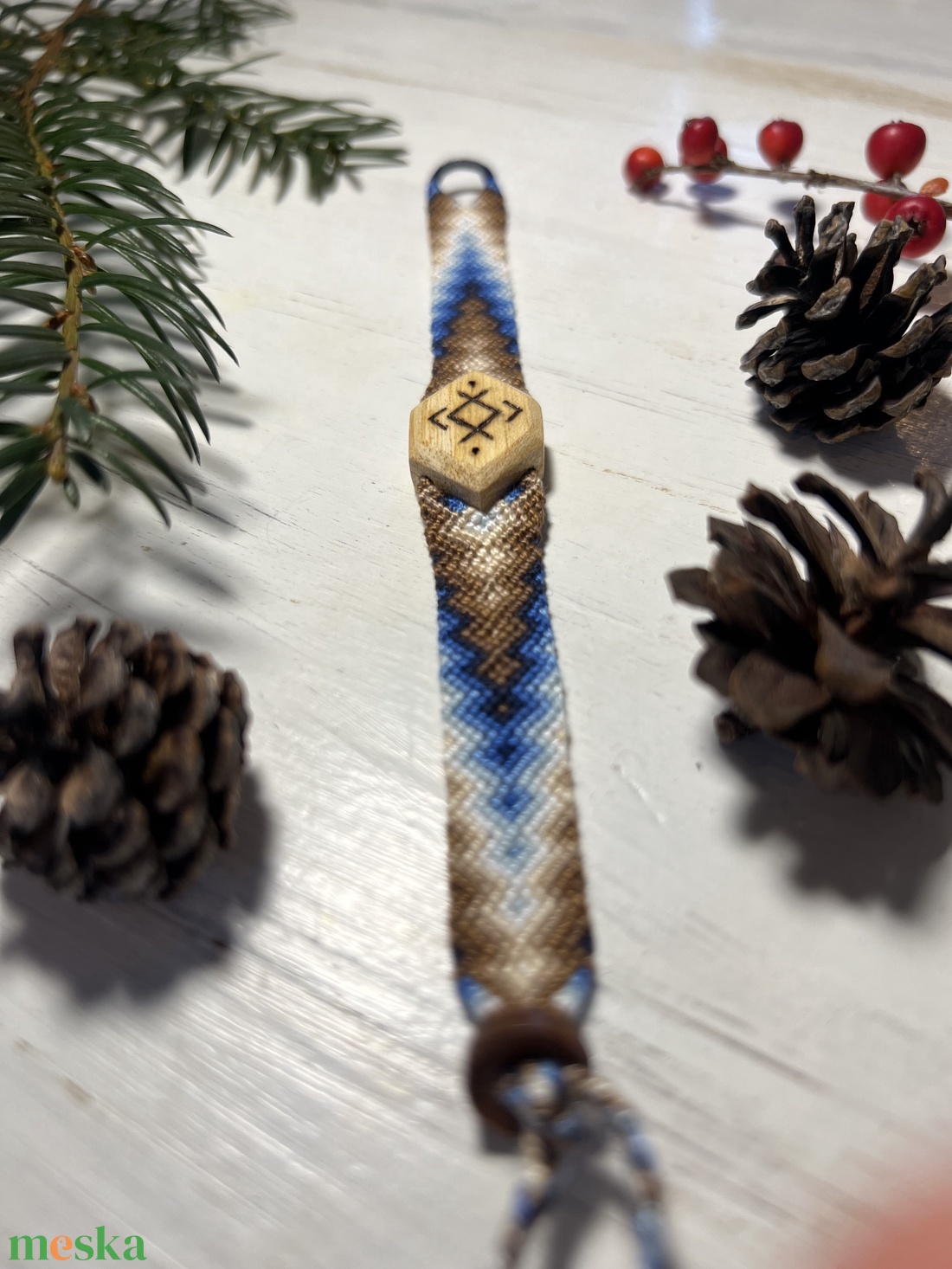 Inguz csomózott karkötő - ékszer - karkötő - fonott karkötő - Meska.hu Inguz csomózott karkötő - ékszer - karkötő - fonott karkötő - Meska.hu